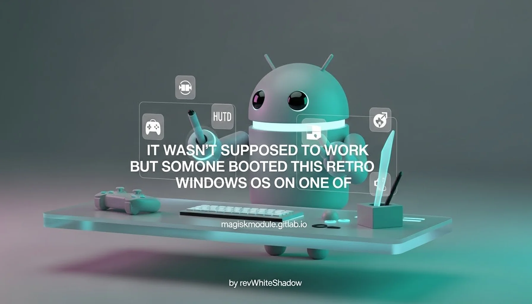 IT WASN&rsquo;T SUPPOSED TO WORK BUT SOMEONE BOOTED THIS RETRO WINDOWS OS ON ONE OF