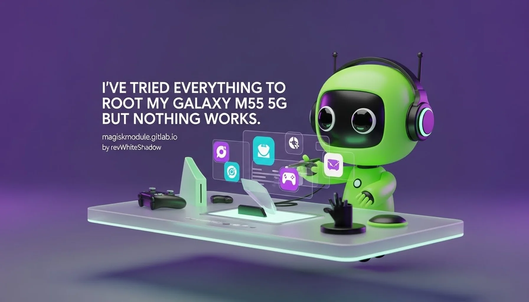 I&rsquo;VE TRIED EVERYTHING TO ROOT MY GALAXY M55 5G BUT NOTHING WORKS.