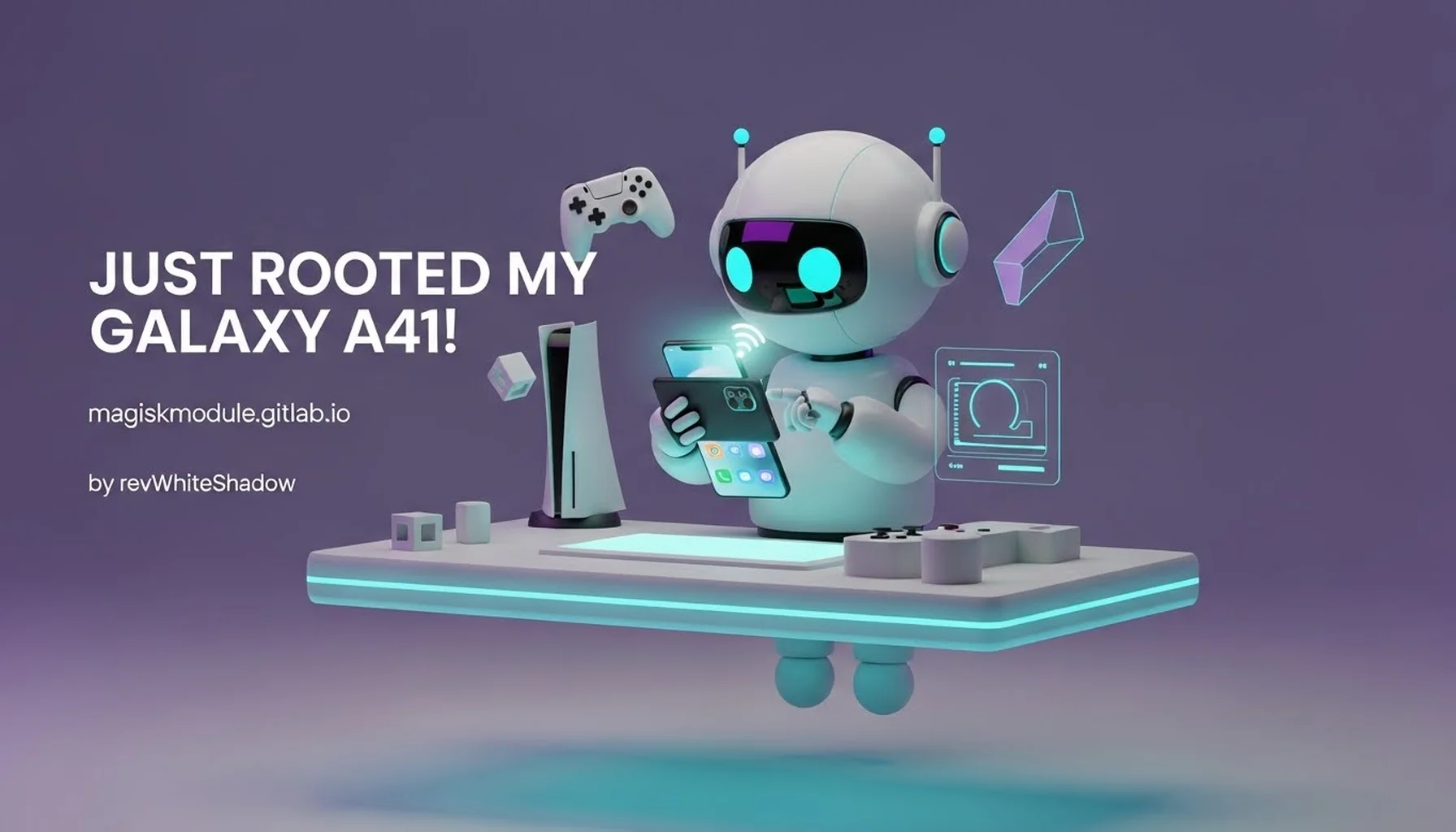 JUST ROOTED MY GALAXY A41!