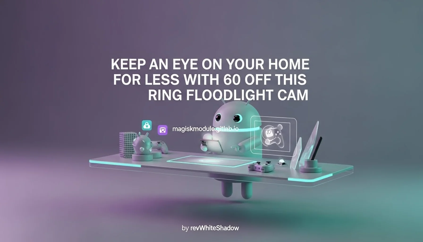 KEEP AN EYE ON YOUR HOME FOR LESS WITH 60 OFF THIS RING FLOODLIGHT CAM