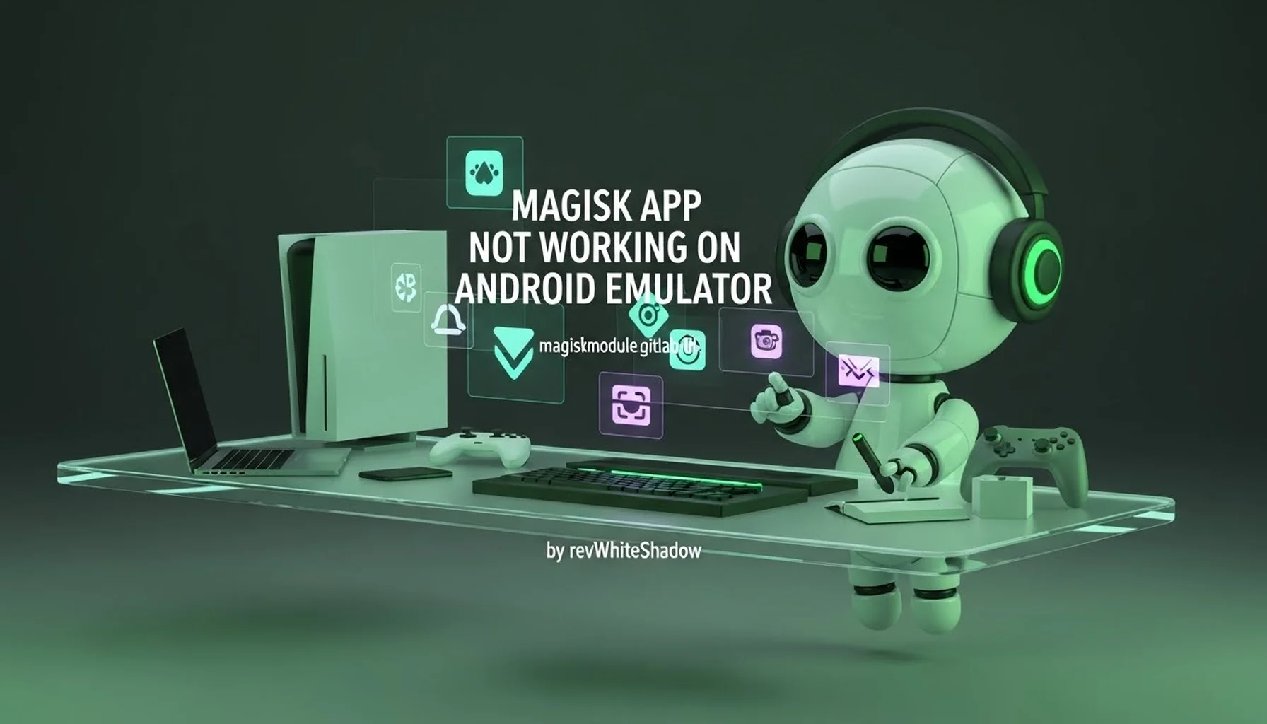 MAGISK APP NOT WORKING ON ANDROID EMULATOR