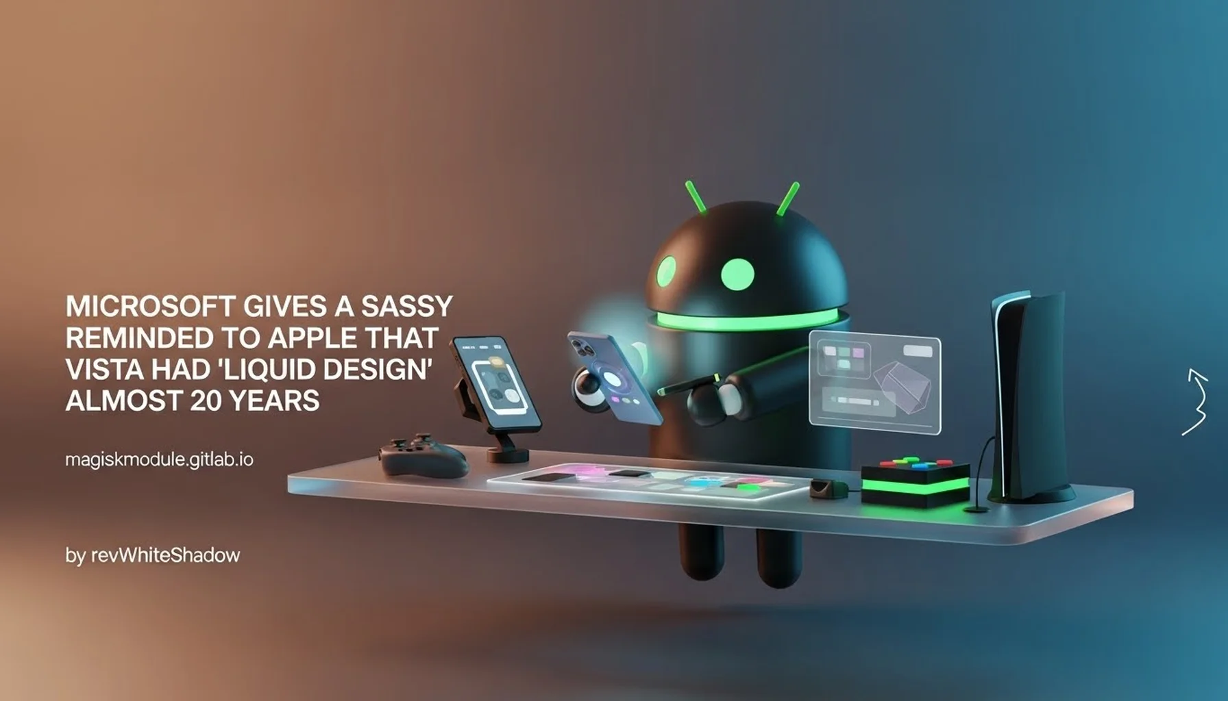 MICROSOFT GIVES A SASSY REMINDER TO APPLE THAT VISTA HAD &lsquo;LIQUID DESIGN&rsquo; ALMOST 20 YEARS