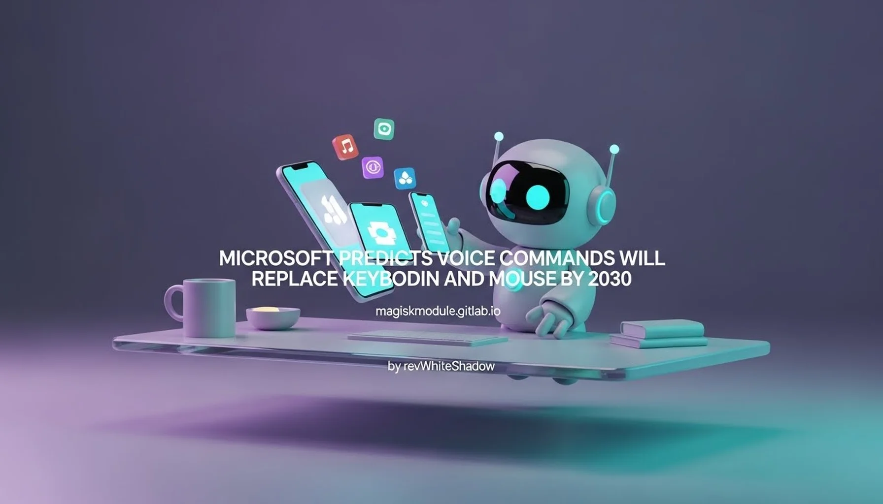 MICROSOFT PREDICTS VOICE COMMANDS WILL REPLACE KEYBOARD AND MOUSE BY 2030