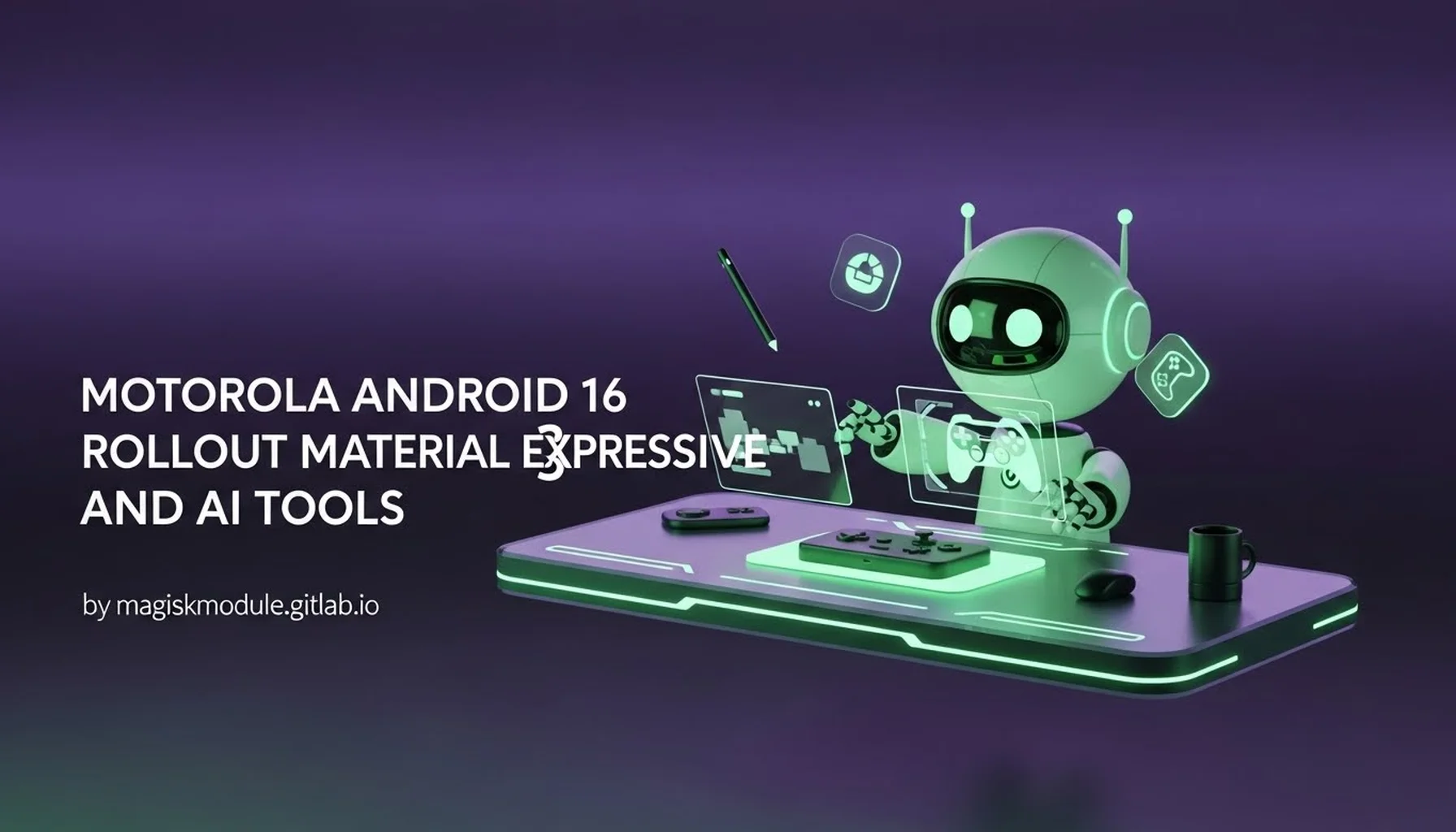 MOTOROLA ANDROID 16 ROLLOUT MATERIAL 3 EXPRESSIVE AND AI TOOLS