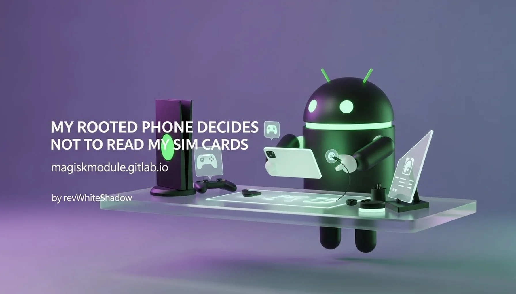 MY ROOTED PHONE DECIDES NOT TO READ MY SIM CARDS