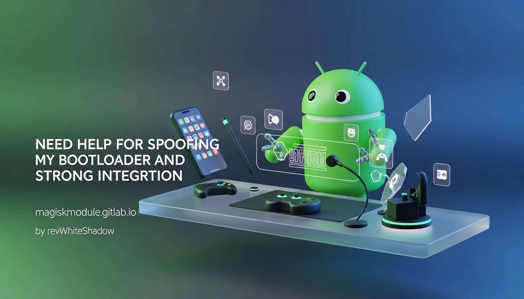 NEED HELP FOR SPOOFING MY BOOTLOADER AND STRONG INTEGRITY