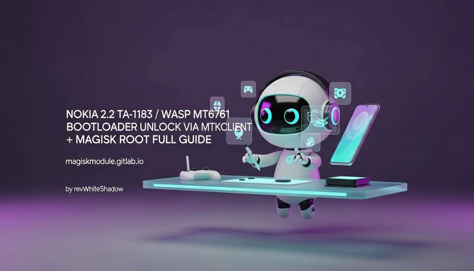 NOKIA 2.2 TA-1183 / WASP MT6761 BOOTLOADER UNLOCK VIA MTKCLIENT + MAGISK ROOT FULL GUIDE