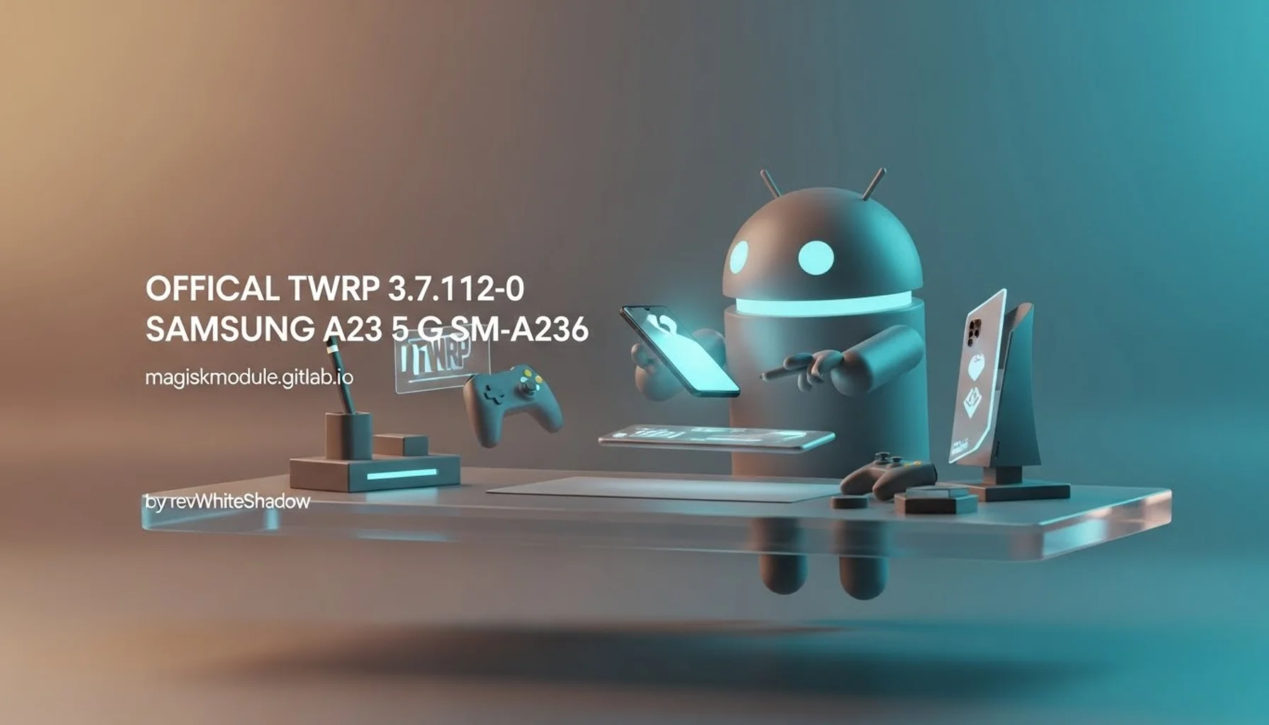 OFFICAL TWRP 3.7.112-0 SAMSUNG A23 5 G SM-A236