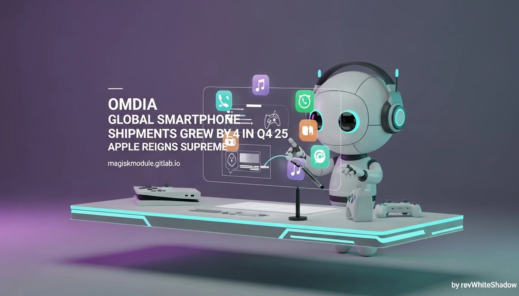 OMDIA GLOBAL SMARTPHONE SHIPMENTS GREW BY 4 IN Q4 25 APPLE REIGNS SUPREME