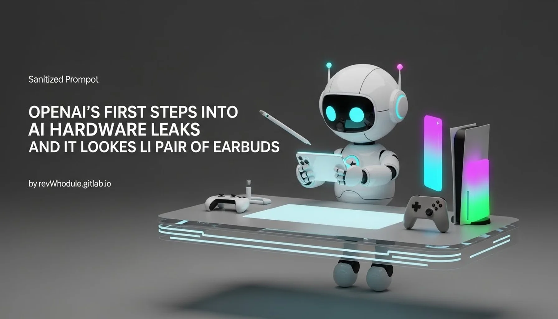 OPENAI&rsquo;S FIRST STEPS INTO AI HARDWARE LEAKS AND IT LOOKS LIKE A PAIR OF EARBUDS