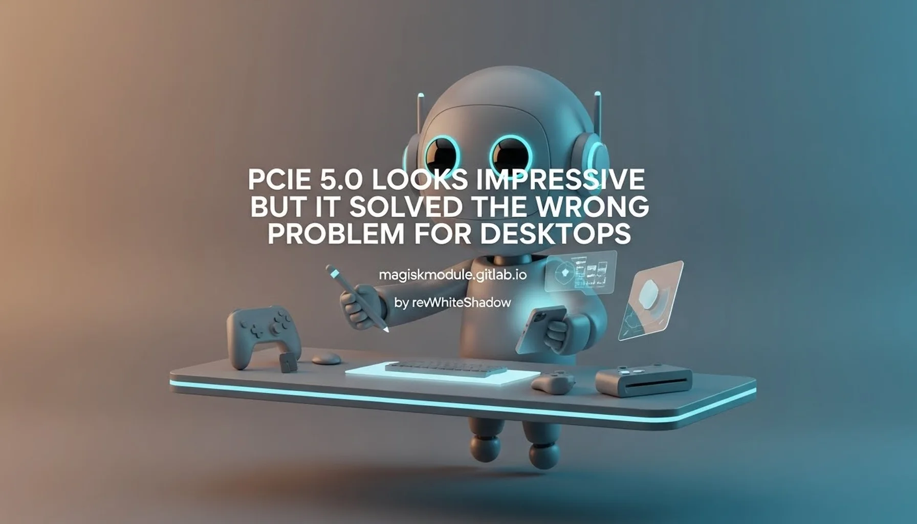 PCIE 5.0 LOOKS IMPRESSIVE BUT IT SOLVED THE WRONG PROBLEM FOR DESKTOPS