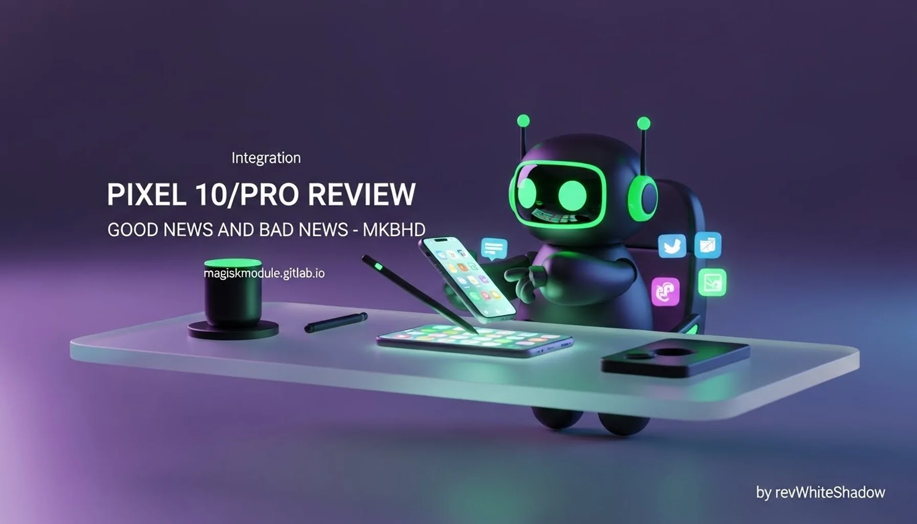 PIXEL 10/PRO REVIEW GOOD NEWS AND BAD NEWS - MKBHD