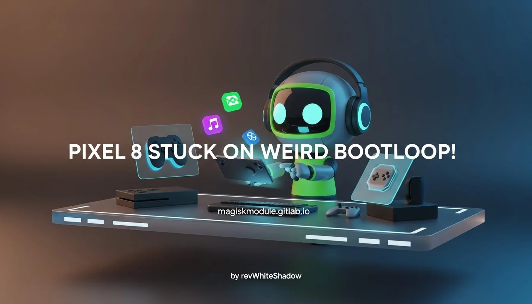 PIXEL 8 STUCK ON WEIRD BOOTLOOP!