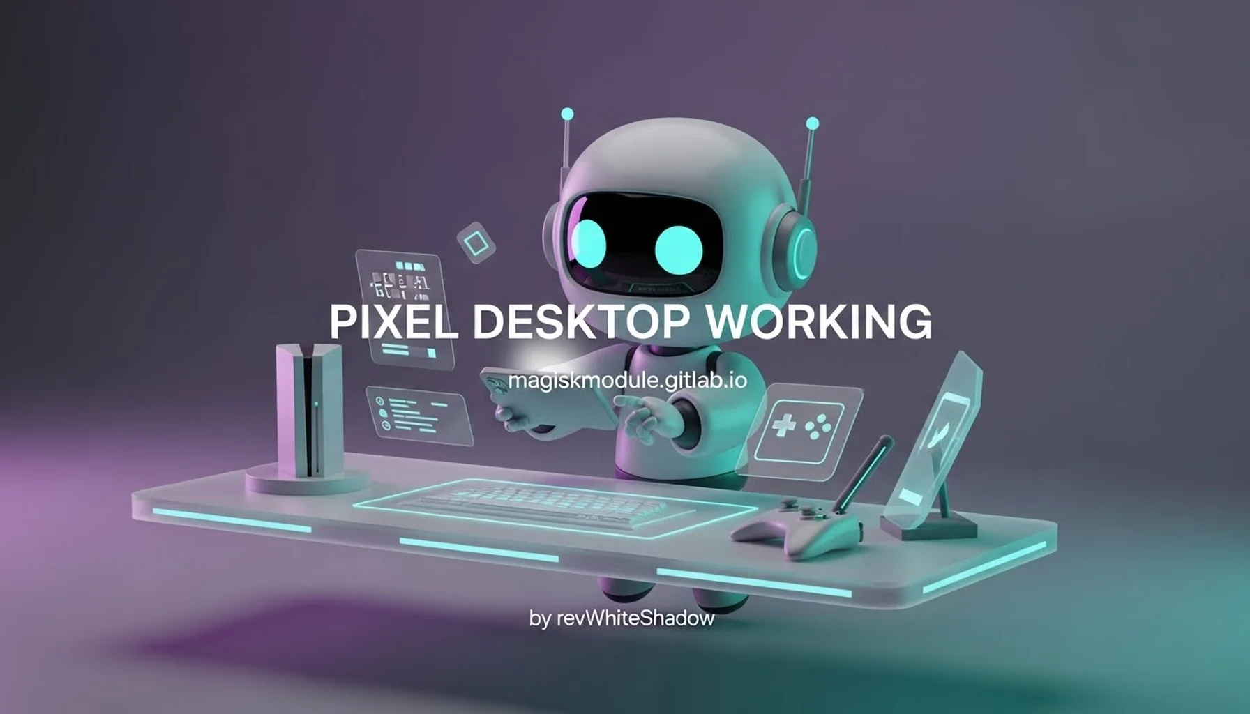 PIXEL DESKTOP WORKING