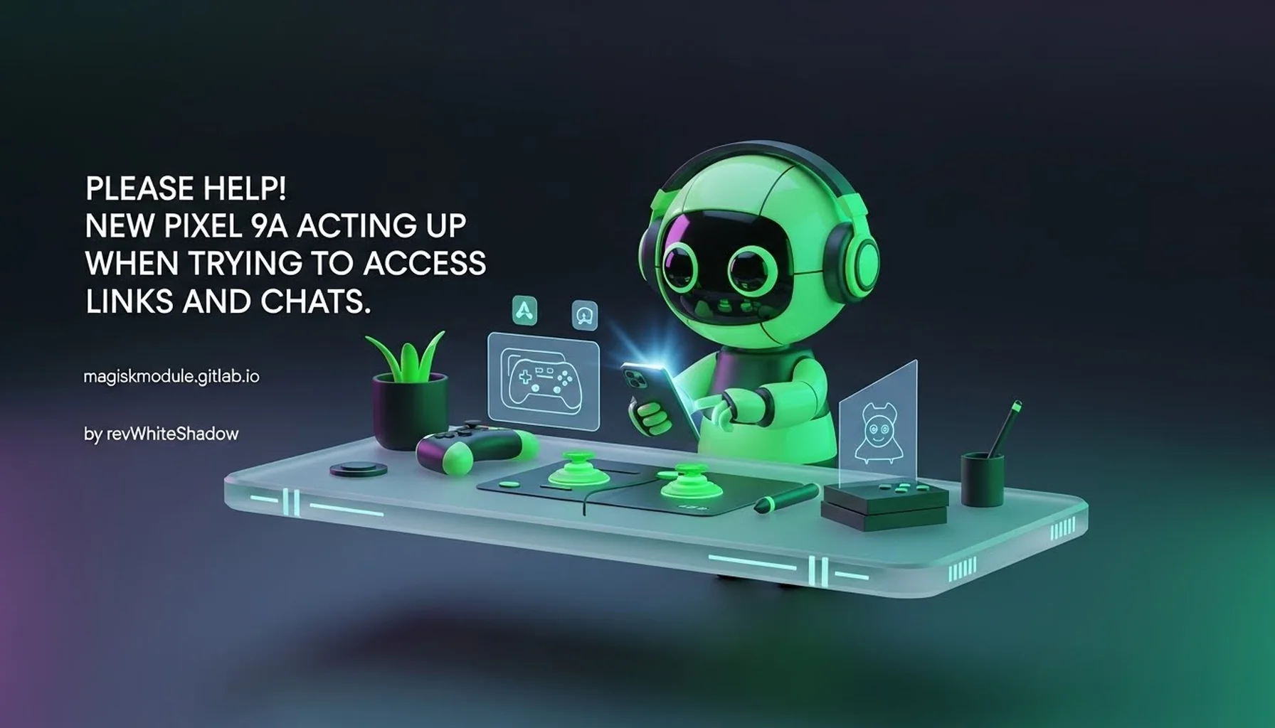 PLEASE HELP! NEW PIXEL 9A ACTING UP WHEN TRYING TO ACCESS LINKS AND CHATS.