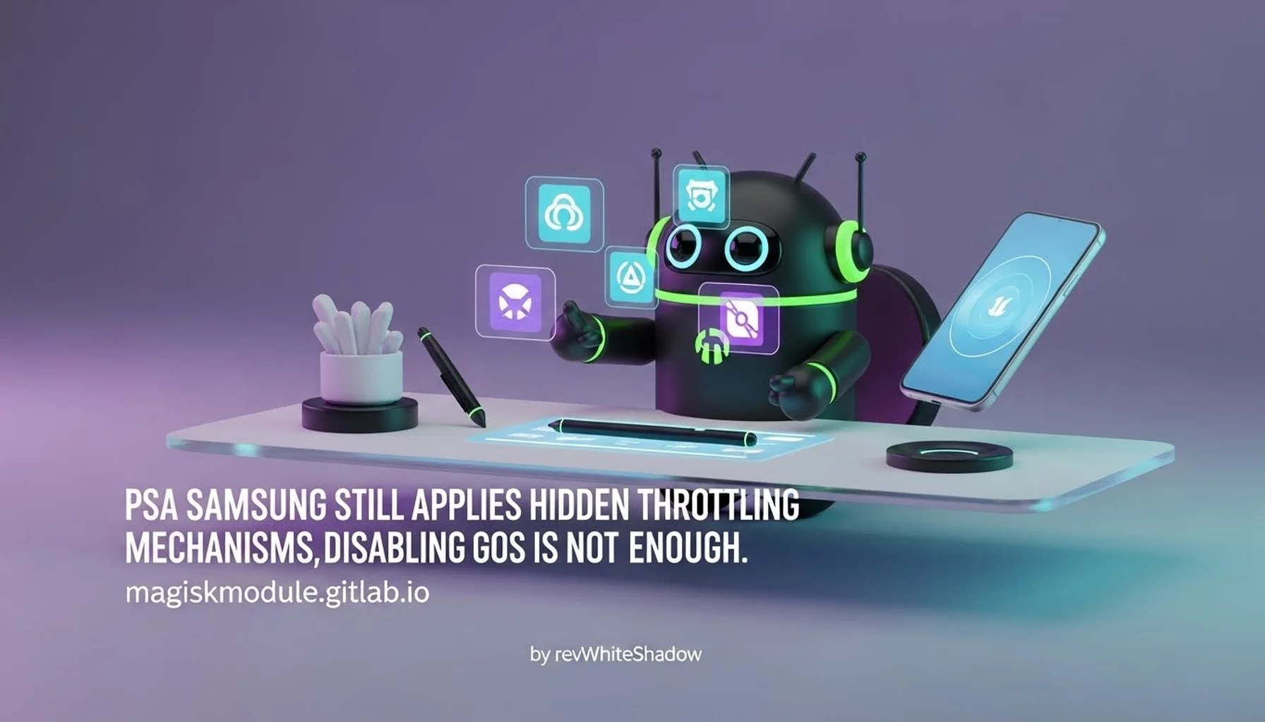 PSA SAMSUNG STILL APPLIES HIDDEN THROTTLING MECHANISMS. DISABLING GOS IS NOT ENOUGH.