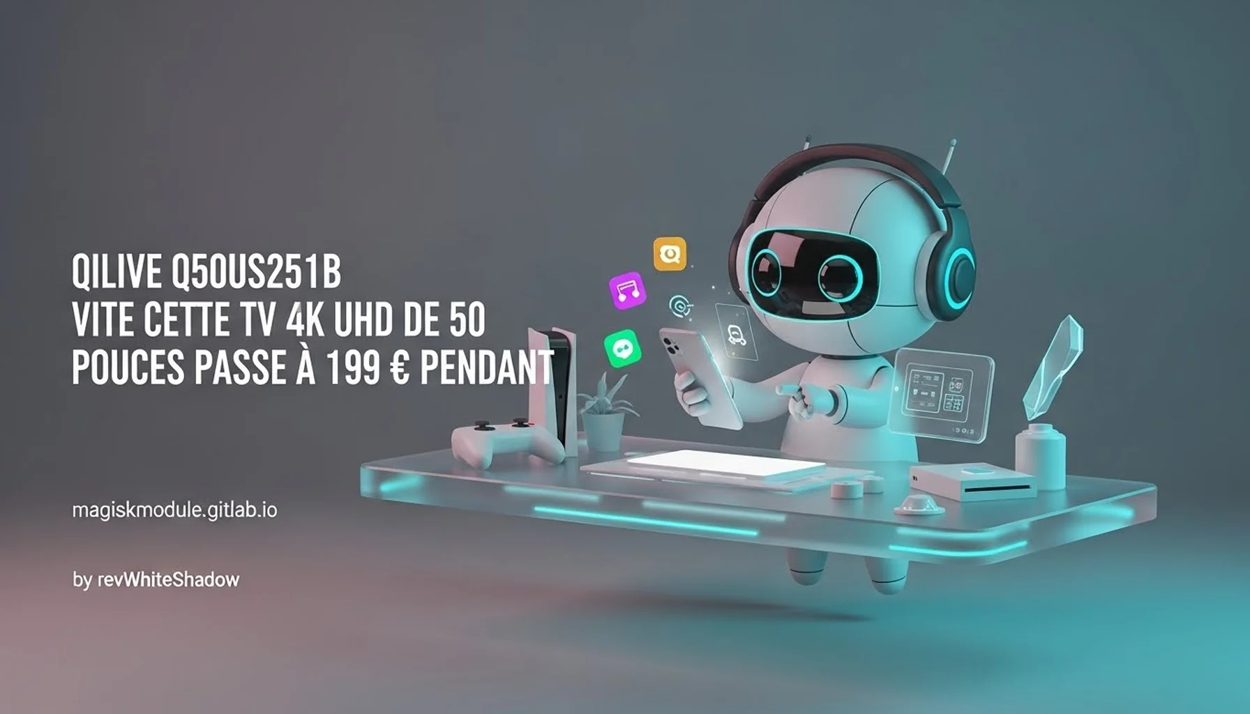 QILIVE Q50US251B VITE CETTE TV 4K UHD DE 50 POUCES PASSE À 199 € PENDANT