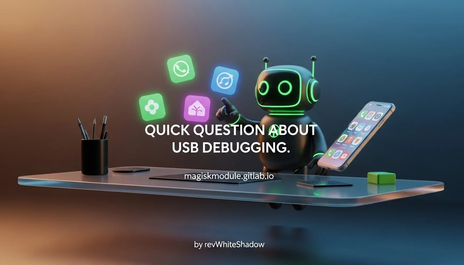 QUICK QUESTION ABOUT USB DEBUGGING.