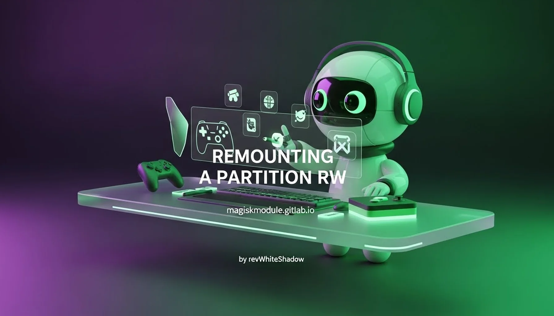 REMOUNTING A PARTITION RW