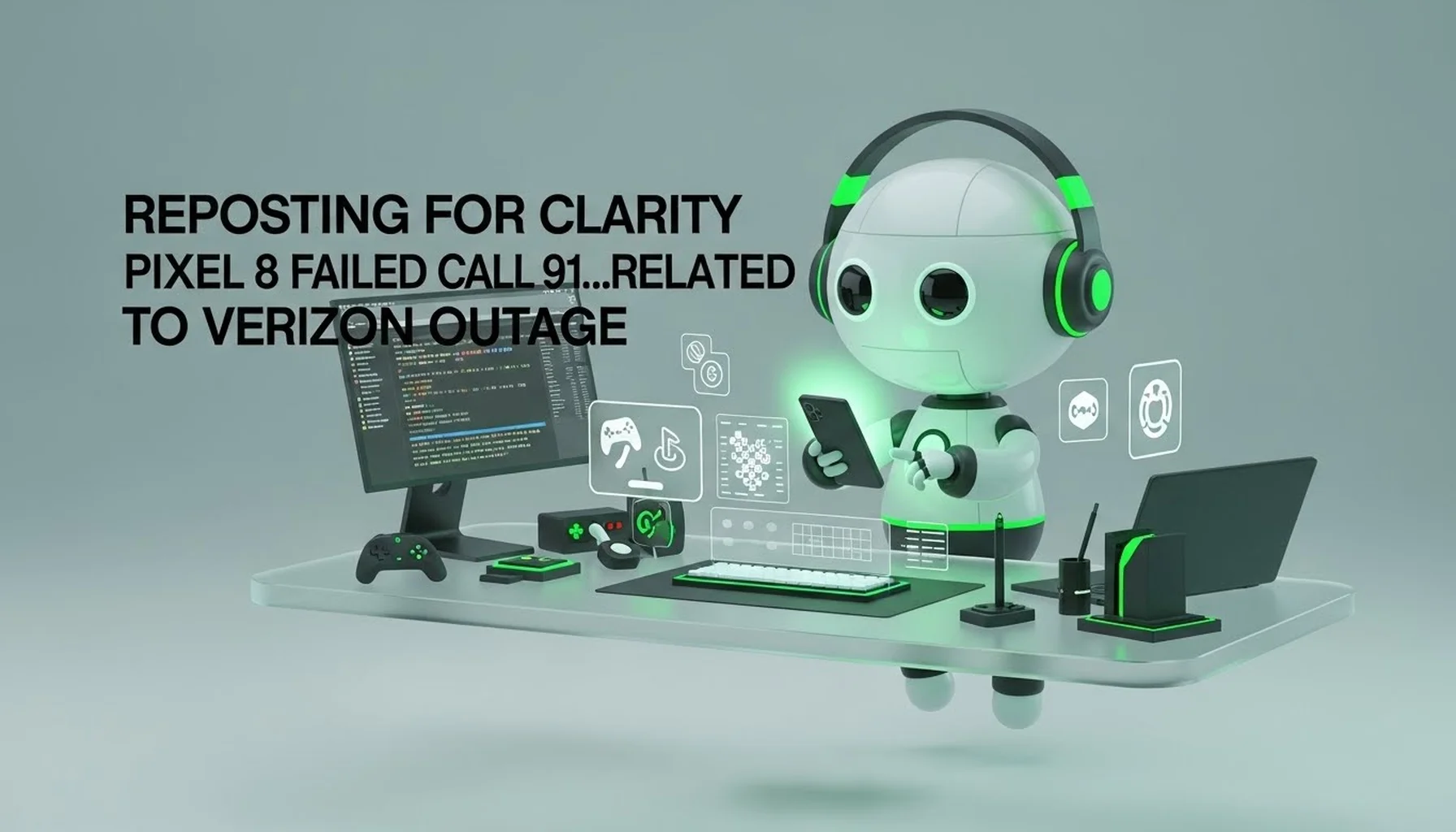 REPOSTING FOR CLARITY PIXEL 8 FAILED TO CALL 911&mldr;NOT RELATED TO VERIZON OUTAGE