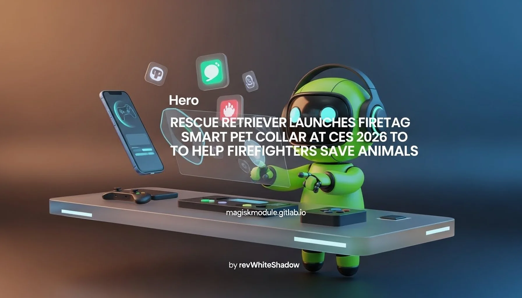 RESCUE RETRIEVER LAUNCHES FIRETAG SMART PET COLLAR AT CES 2026 TO HELP FIREFIGHTERS SAVE ANIMALS