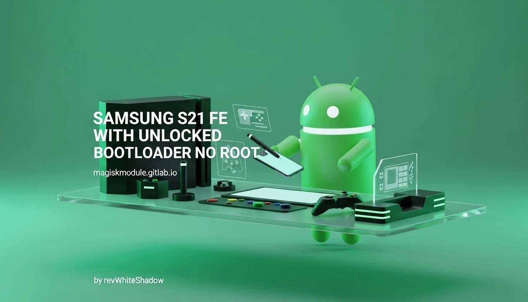 SAMSUNG S21 FE WITH UNLOCKED BOOTLOADER NO ROOT