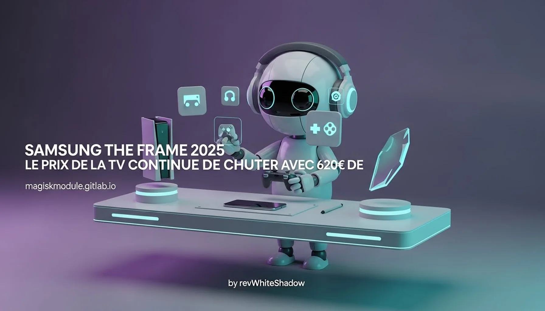 SAMSUNG THE FRAME 2025 LE PRIX DE LA TV CONTINUE DE CHUTER AVEC 620€ DE