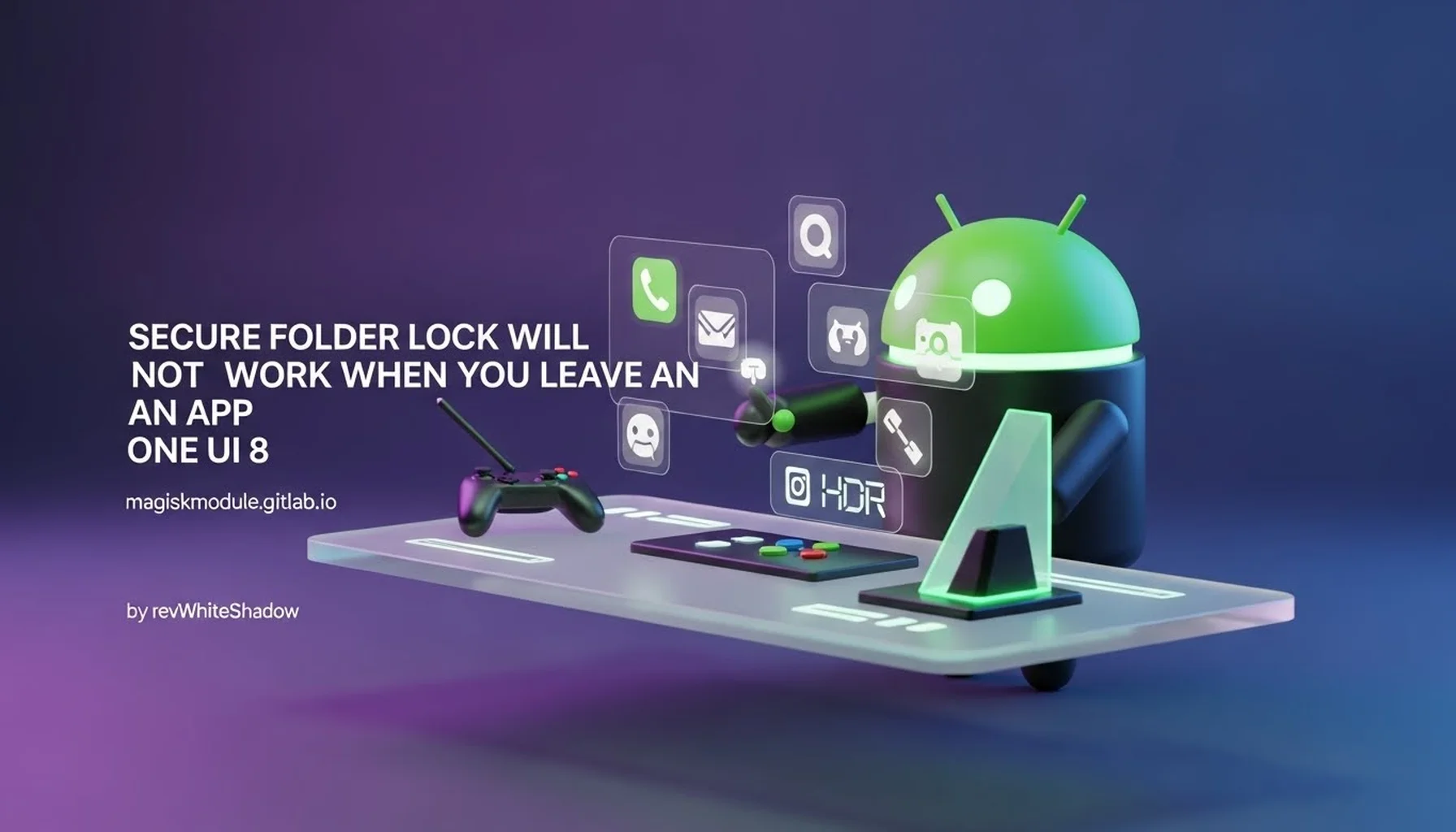 SECURE FOLDER LOCK WILL NOT WORK WHEN YOU LEAVE AN APP ONE UI 8