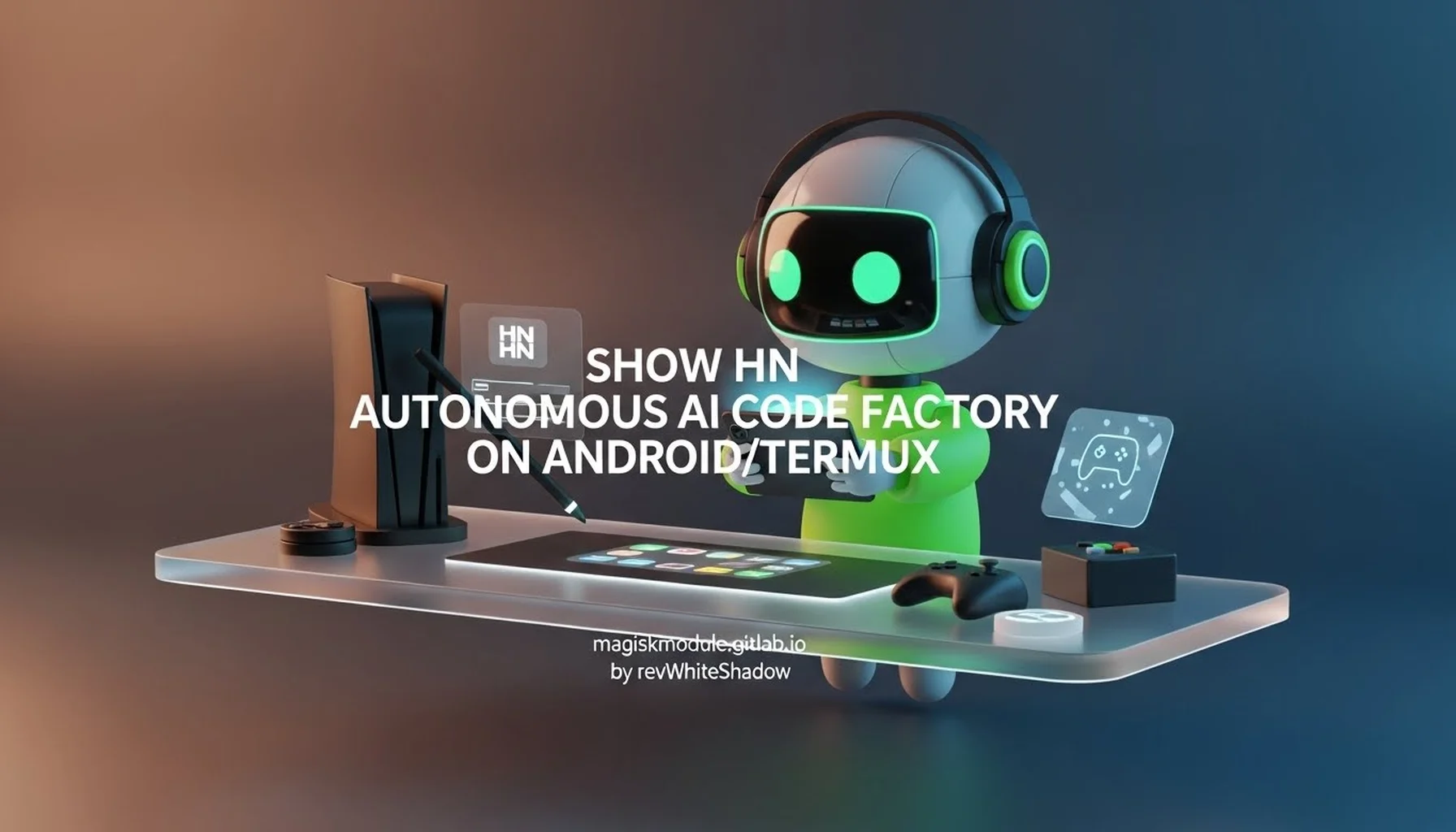 SHOW HN AUTONOMOUS AI CODE FACTORY ON ANDROID/TERMUX
