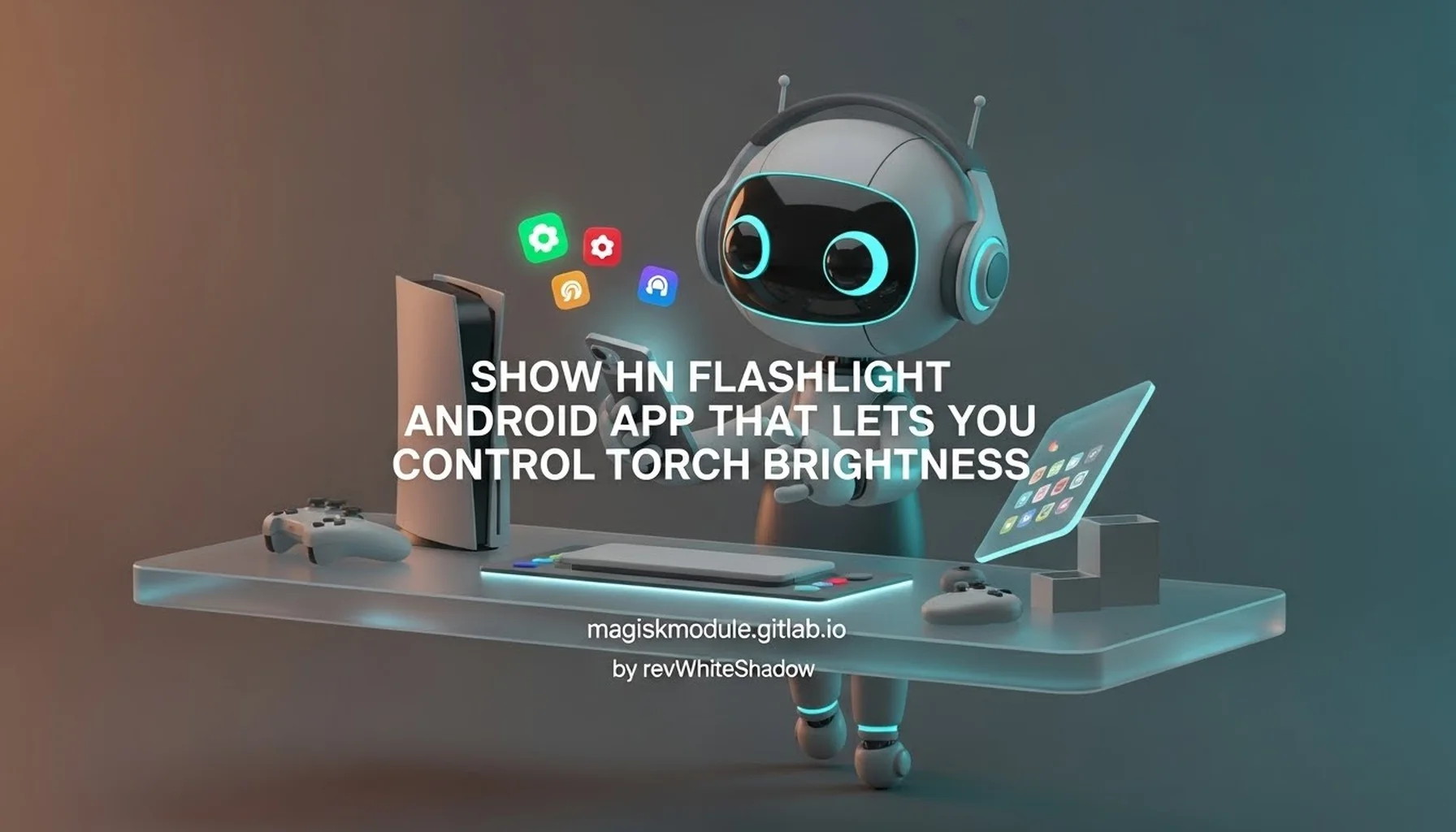 SHOW HN FLASHLIGHT ANDROID APP THAT LETS YOU CONTROL TORCH BRIGHTNESS