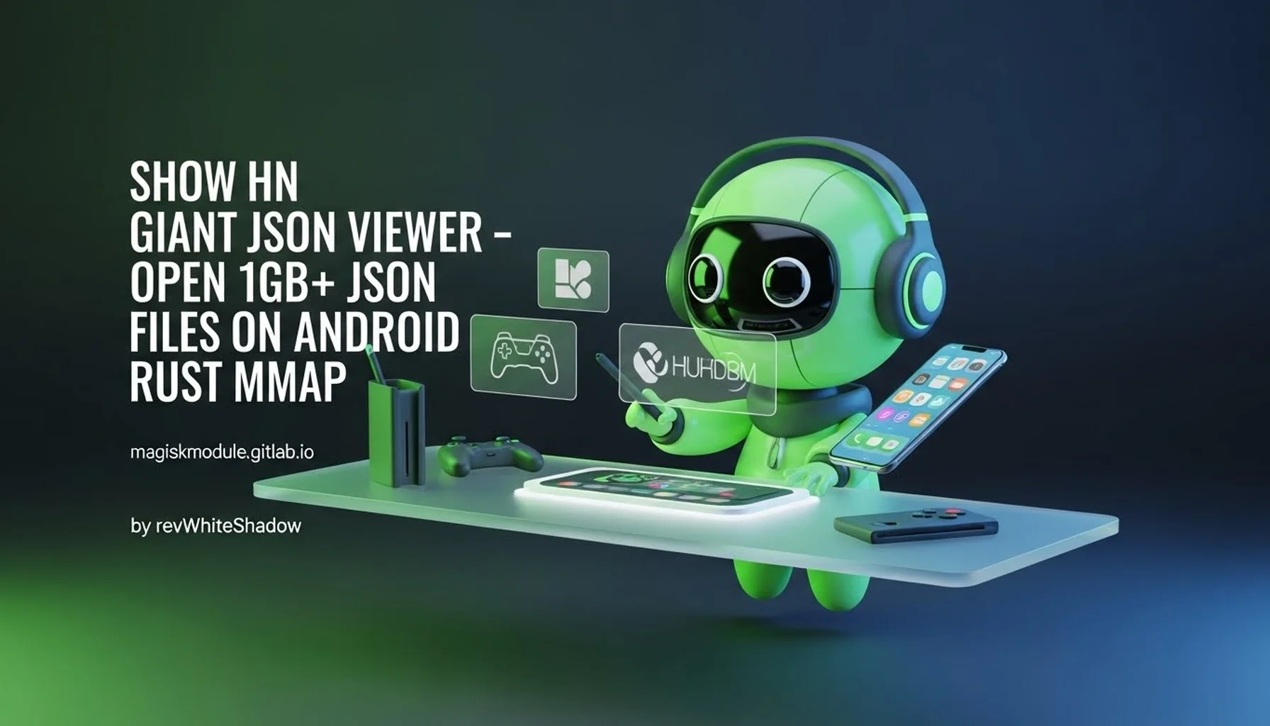 SHOW HN GIANT JSON VIEWER – OPEN 1GB+ JSON FILES ON ANDROID RUST AND MMAP