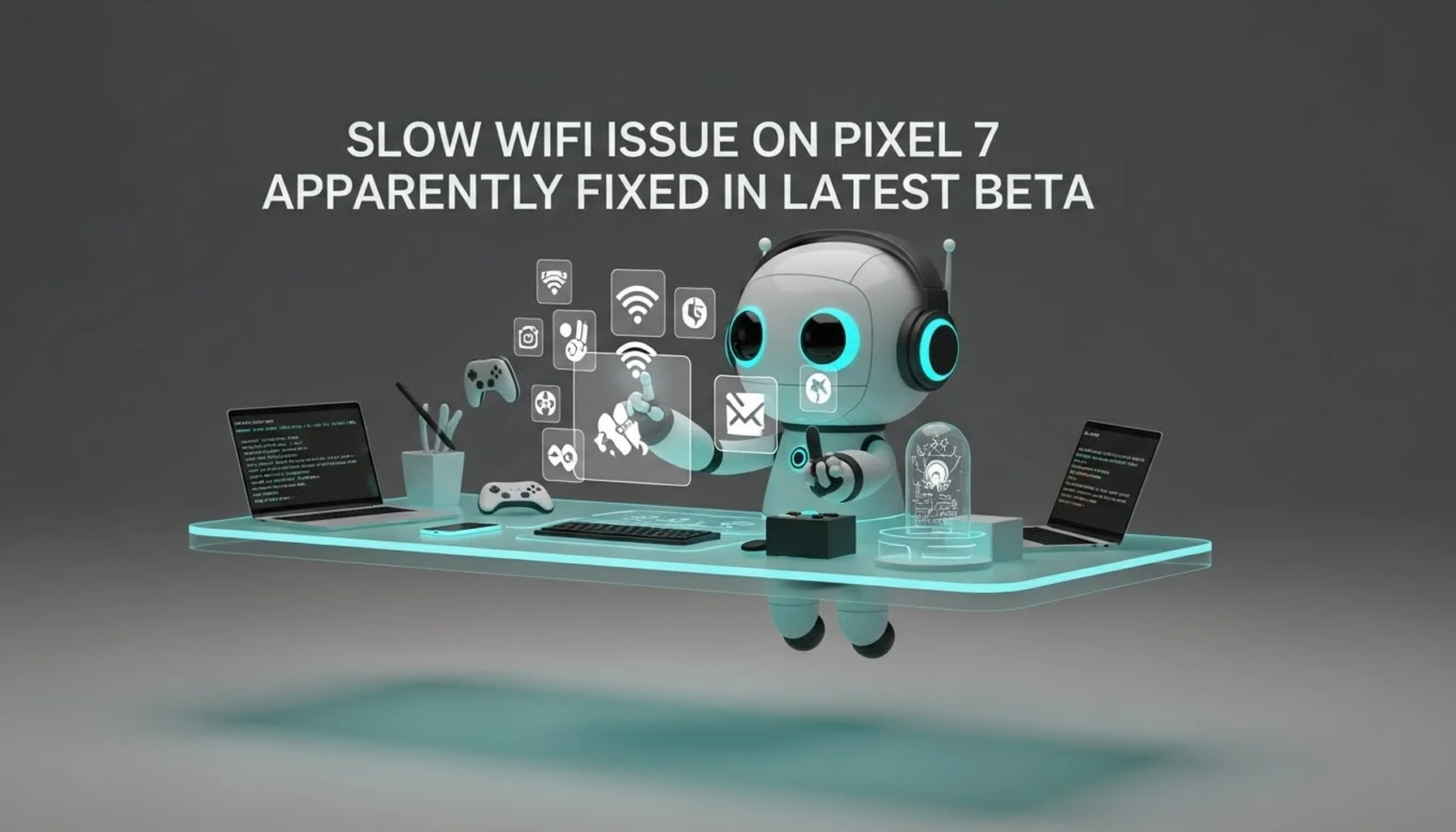 SLOW WIFI ISSUE ON PIXEL 7 APPARENTLY FIXED IN LATEST BETA