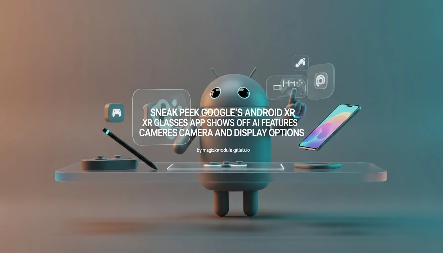 SNEAK PEEK GOOGLE&rsquo;S ANDROID XR GLASSES APP SHOWS OFF AI FEATURES CAMERA AND DISPLAY OPTIONS