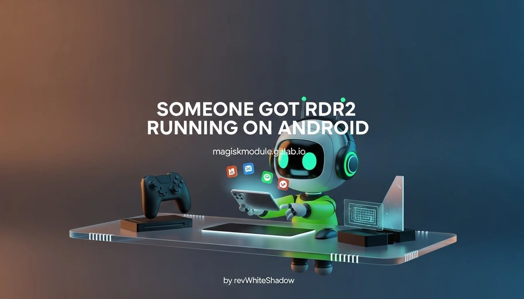 SOMEONE GOT RDR2 RUNNING ON ANDROID