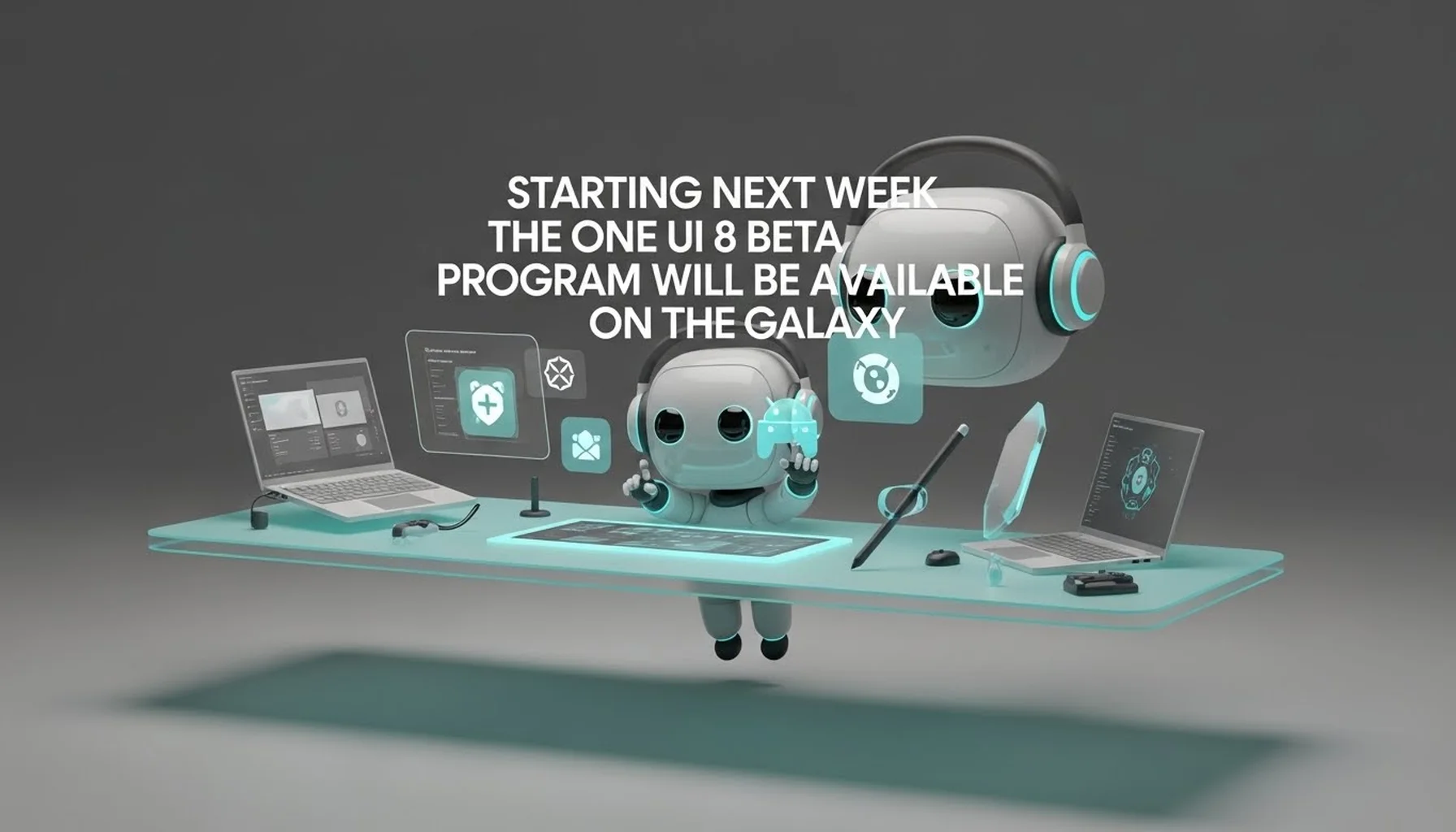 STARTING NEXT WEEK THE ONE UI 8 BETA PROGRAM WILL BE AVAILABLE ON THE GALAXY