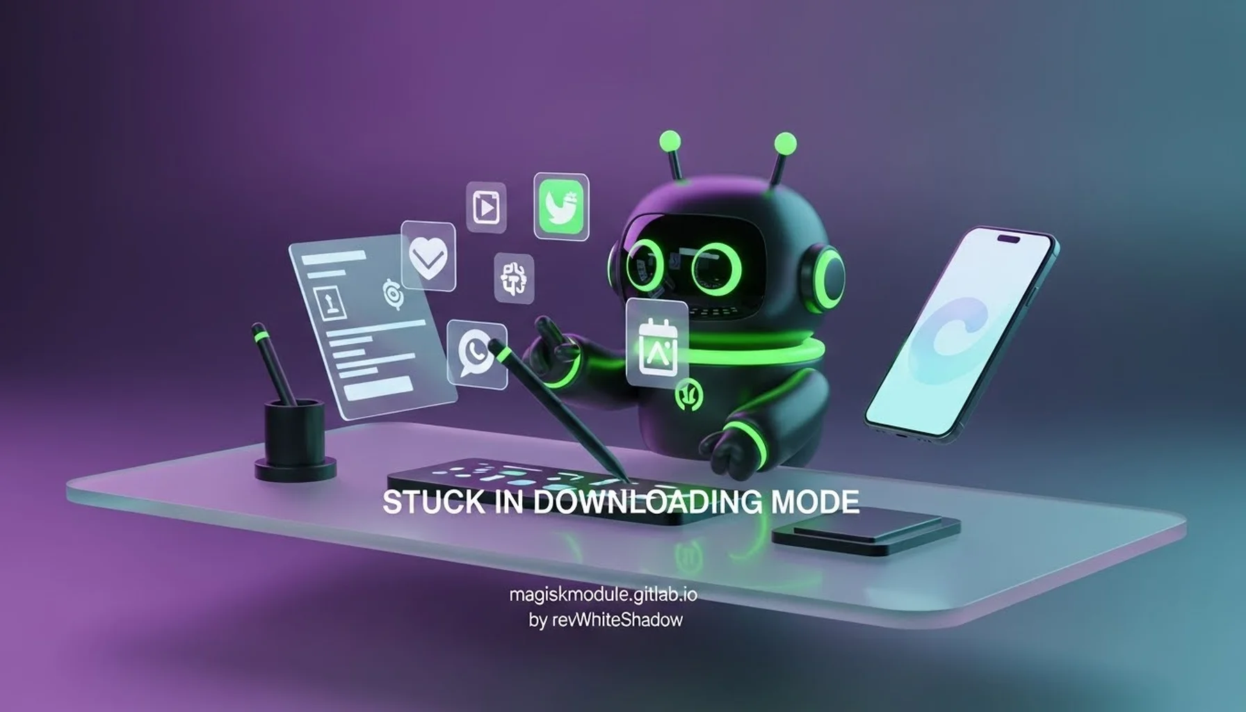 STUCK IN DOWNLOADING MODE