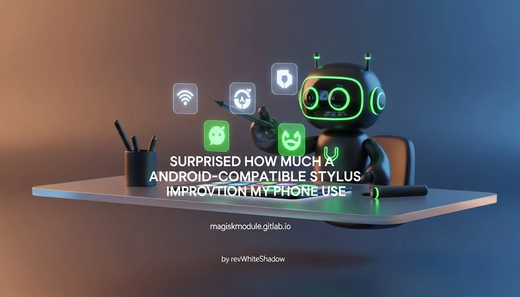 SURPRISED HOW MUCH A SIMPLE ANDROID-COMPATIBLE STYLUS IMPROVED MY PHONE USE