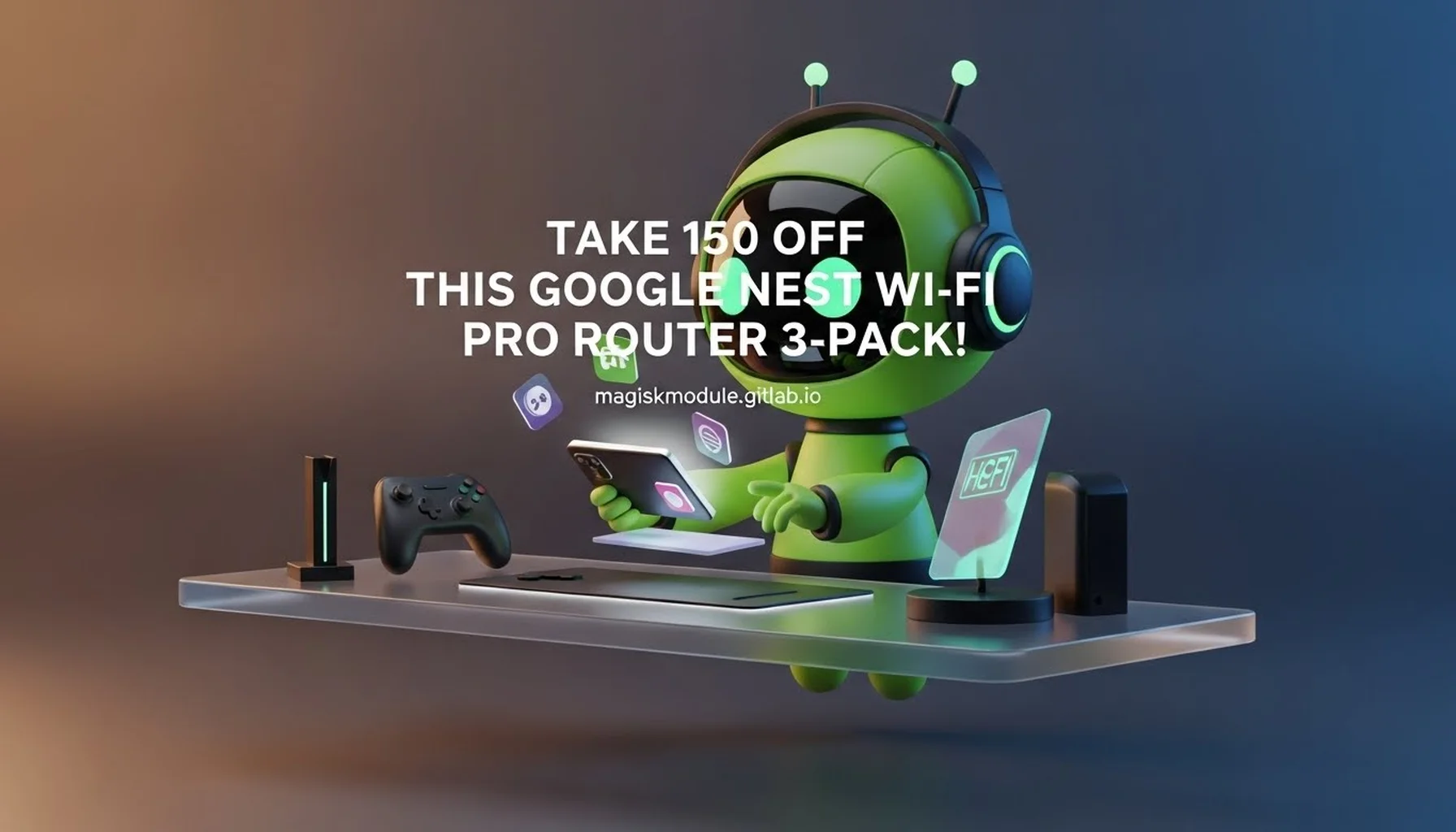 TAKE 150 OFF THIS GOOGLE NEST WI-FI PRO ROUTER 3-PACK!