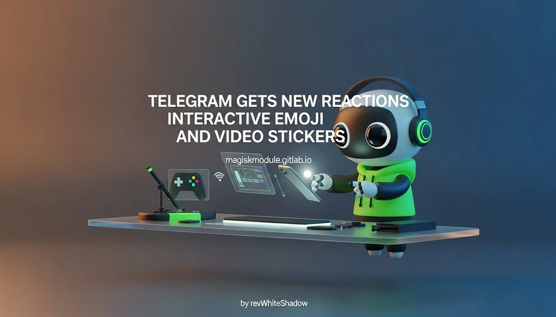 TELEGRAM GETS NEW REACTIONS INTERACTIVE EMOJI AND VIDEO STICKERS
