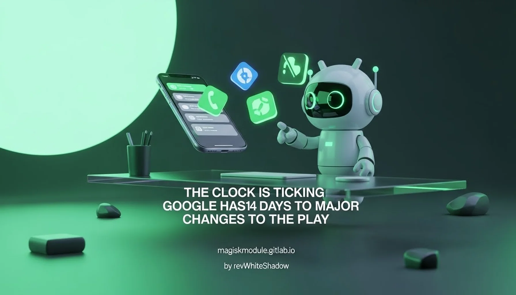 THE CLOCK IS TICKING GOOGLE HAS 14 DAYS TO MAKE MAJOR CHANGES TO THE PLAY