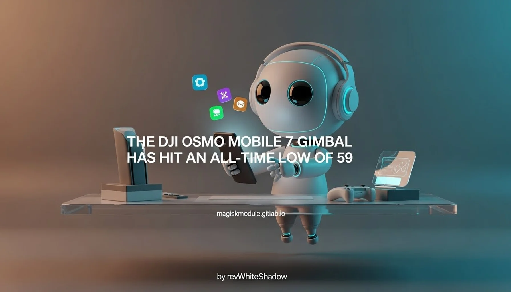 THE DJI OSMO MOBILE 7 GIMBAL HAS HIT AN ALL-TIME LOW OF 59