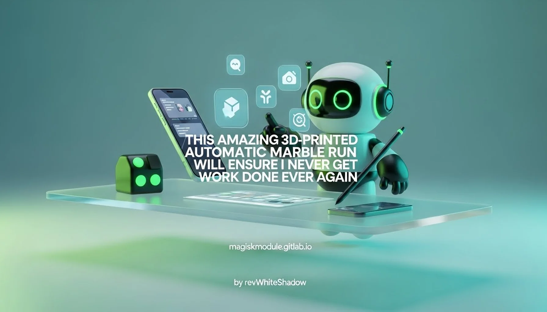 THIS AMAZING 3D-PRINTED AUTOMATIC MARBLE RUN WILL ENSURE I NEVER GET WORK DONE EVER AGAIN