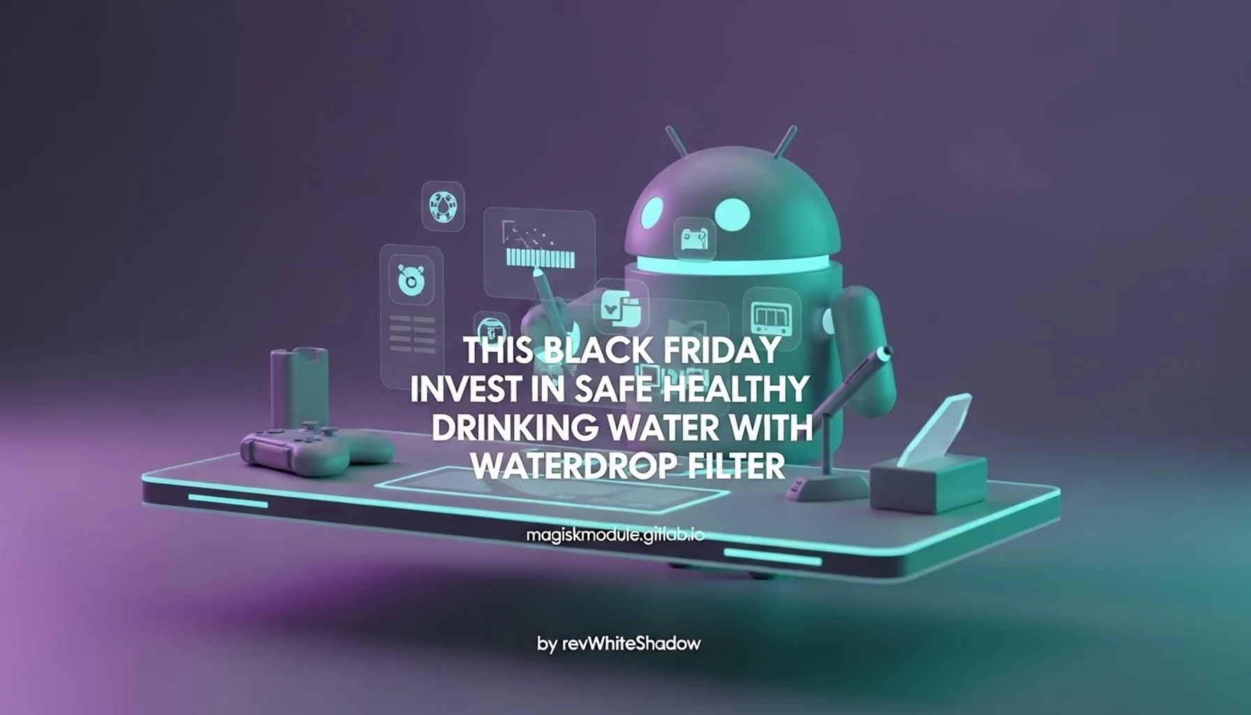 THIS BLACK FRIDAY INVEST IN SAFE HEALTHY DRINKING WATER WITH WATERDROP FILTER