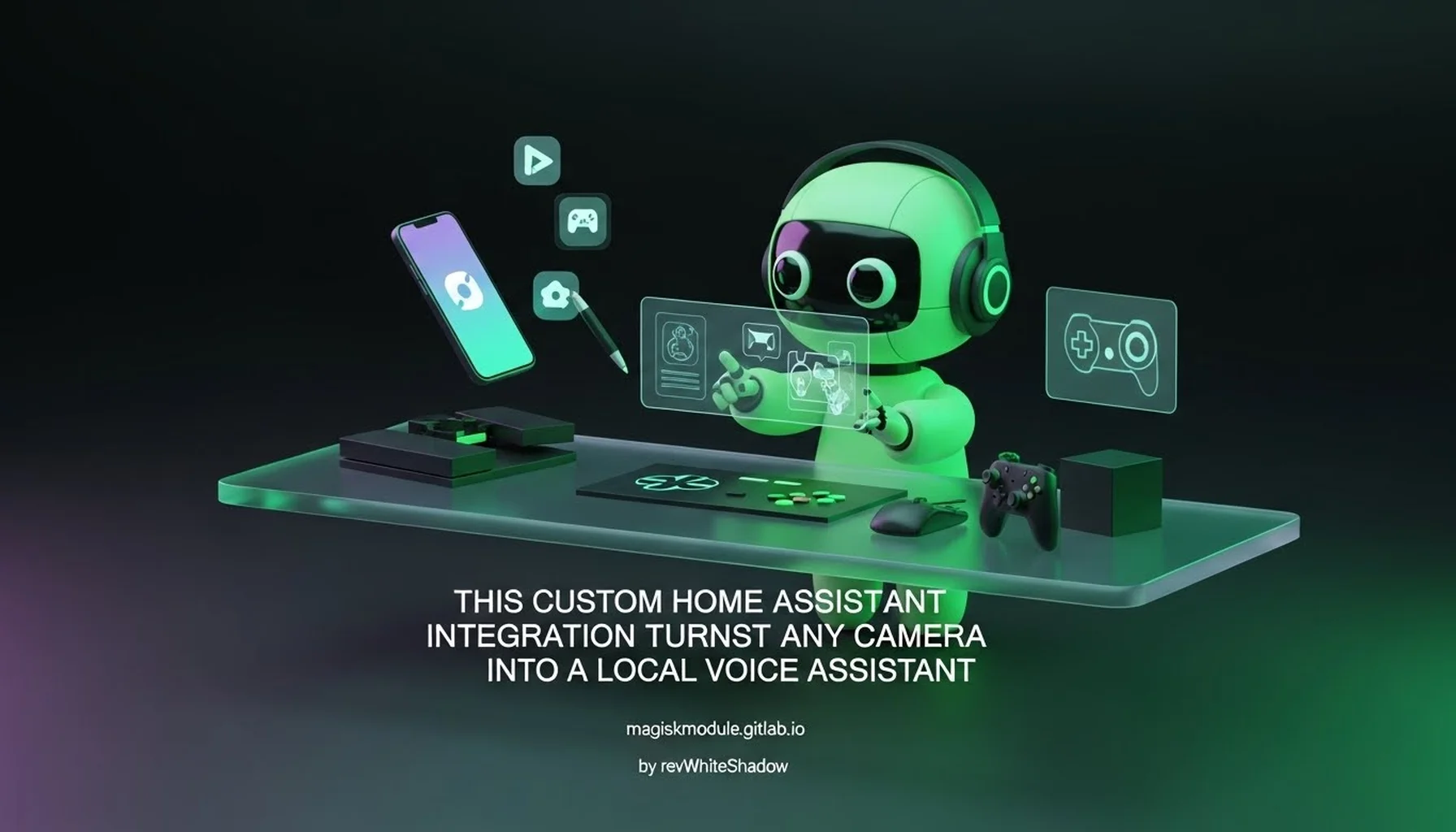 THIS CUSTOM HOME ASSISTANT INTEGRATION TURNS ALMOST ANY CAMERA INTO A LOCAL VOICE ASSISTANT