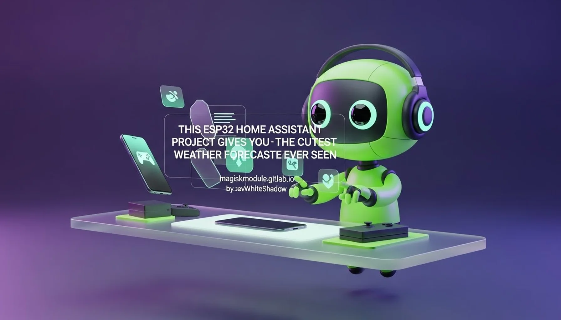 THIS ESP32 HOME ASSISTANT PROJECT GIVES YOU THE CUTEST WEATHER FORECAST YOU&rsquo;VE EVER SEEN