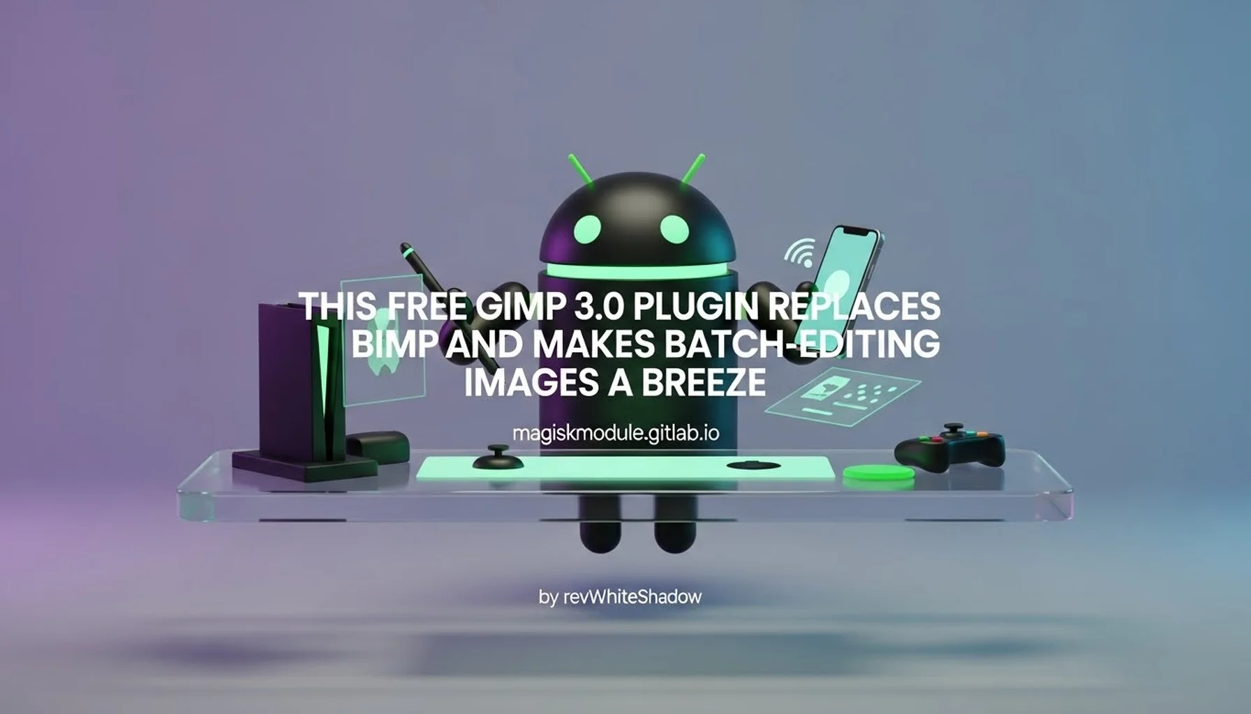 THIS FREE GIMP 3.0 PLUGIN REPLACES BIMP AND MAKES BATCH-EDITING IMAGES A BREEZE