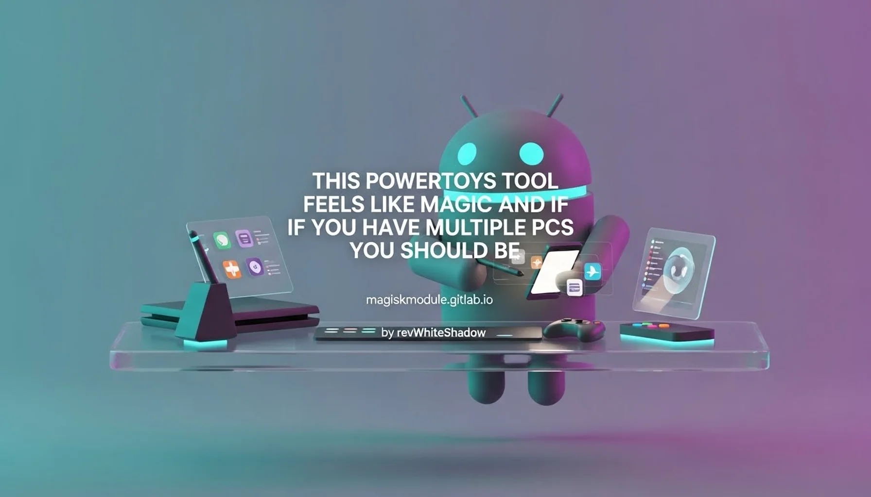 THIS POWERTOYS TOOL FEELS LIKE MAGIC AND IF YOU HAVE MULTIPLE PCS YOU SHOULD BE