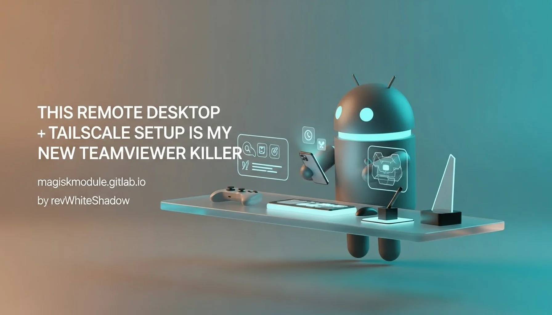 THIS REMOTE DESKTOP + TAILSCALE SETUP IS MY NEW TEAMVIEWER KILLER