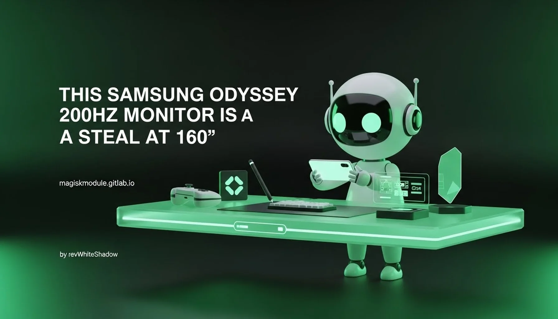 THIS SAMSUNG ODYSSEY 200HZ MONITOR IS A STEAL AT 160