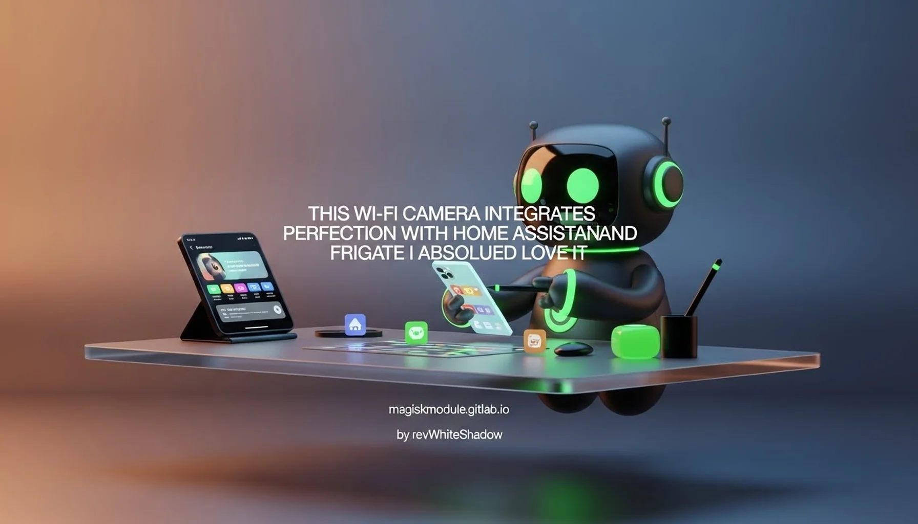 THIS WI-FI CAMERA INTEGRATES PERFECTLY WITH HOME ASSISTANT AND FRIGATE AND I ABSOLUTELY LOVE IT